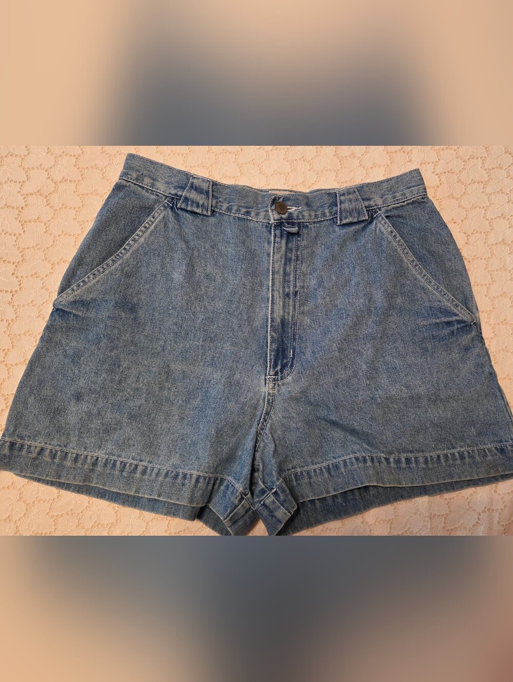 Vintage American Eagle Outfitters Light Blue Denim Shorts
